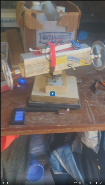 First test - Paul filming